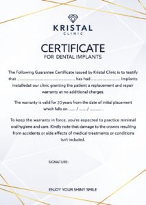 All-on-4 Dental Implants Survival Rate – 20 Years