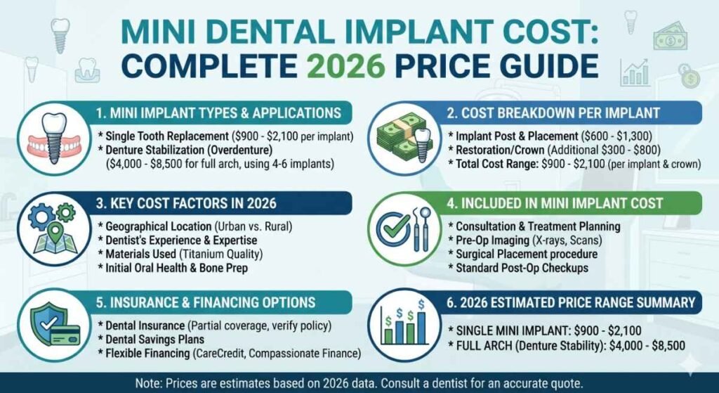 まとめ売り【裁断済み】DENTAL Implantology 2020〜2023 Mini Dental Implant Cost in 2026: Average Prices & What Affects