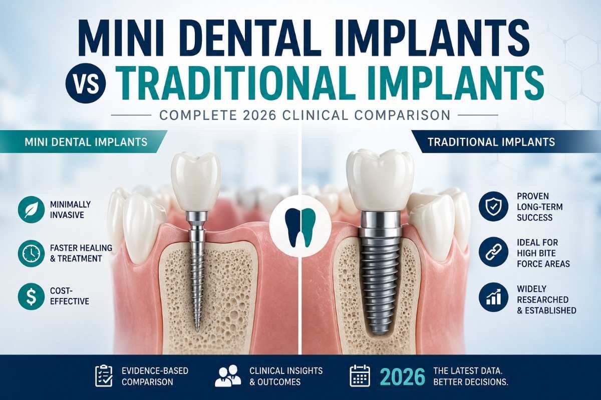 Mini Dental Implants vs Traditional Implants: Which Lasts Longer