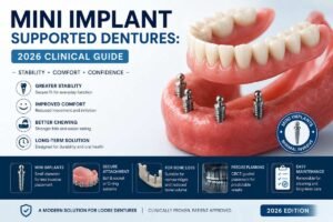 mini implant supported dentures