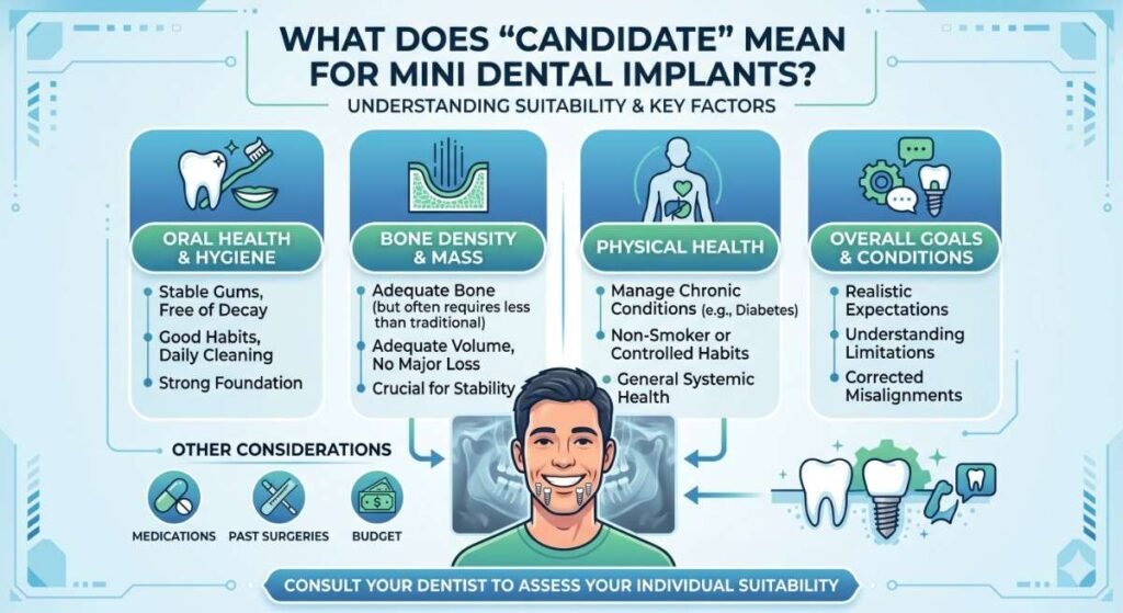 Who Is a Good Candidate for Mini Dental Implants? A Clinical